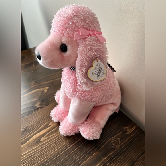 Ty Beanie Buddy “Brigitte” the Pink Poodle - 10 inch - Picture 2 of 7